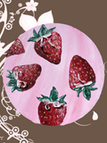 Strawberries On Glitter
