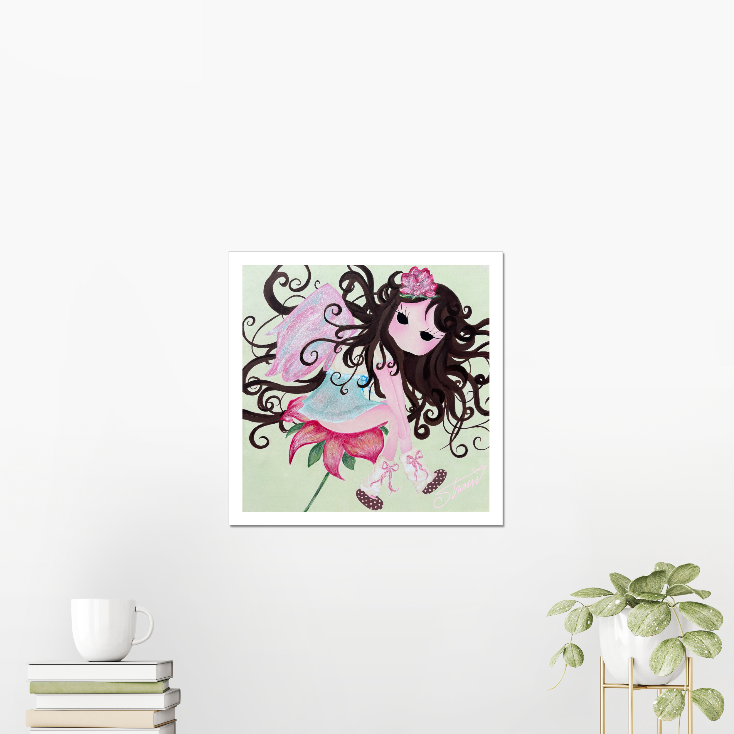 Baby Strawbette : Magic Fairy - Rolled canvas