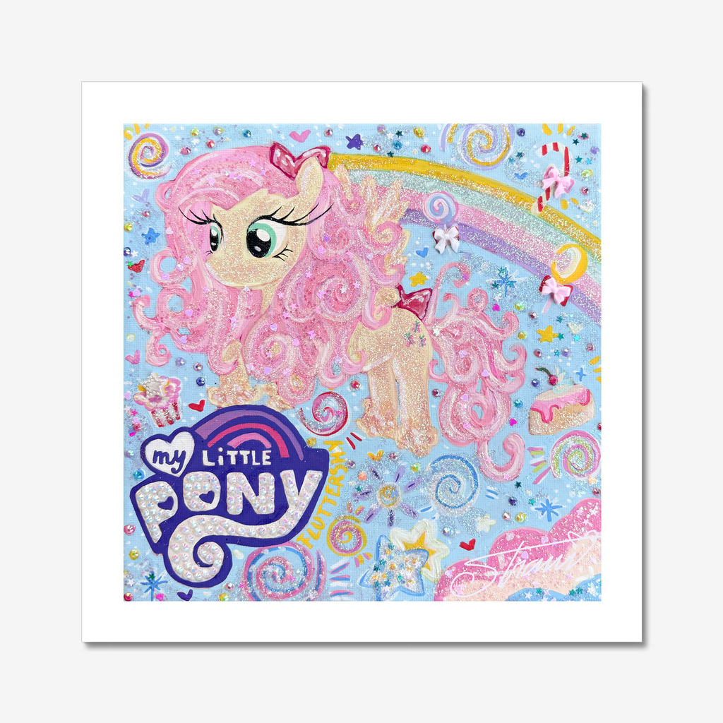 Print Whimsy Pony - Rolled canvas