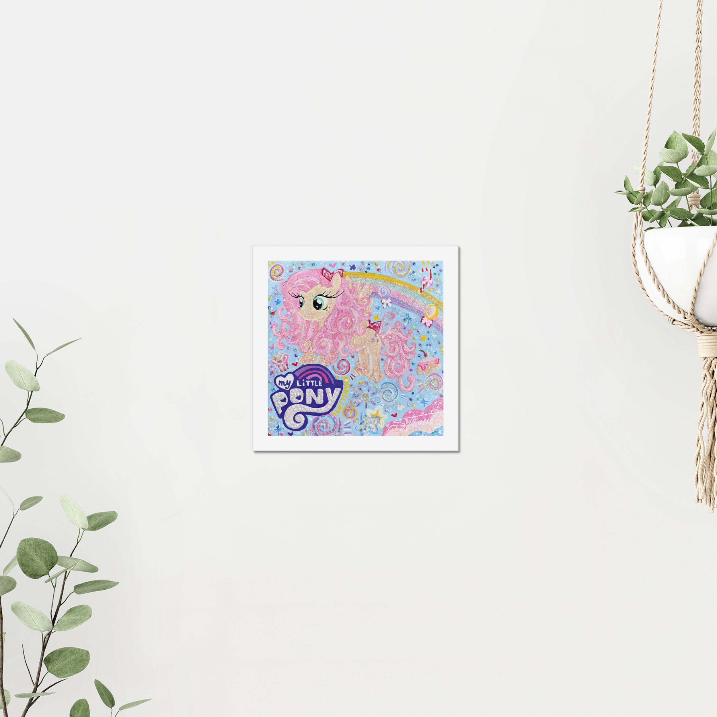 Print Whimsy Pony - Rolled canvas