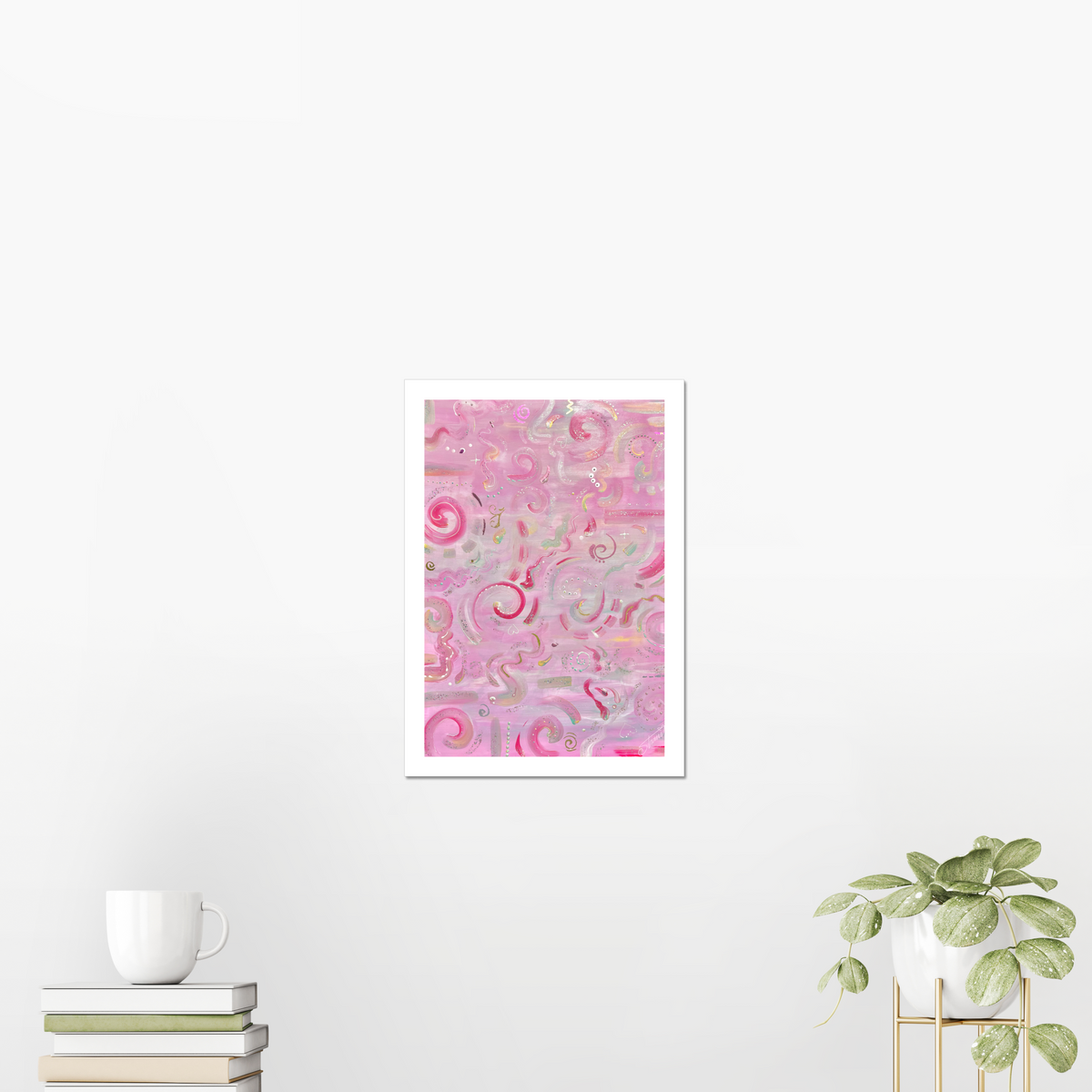Pastel Spell   - Rolled canvas