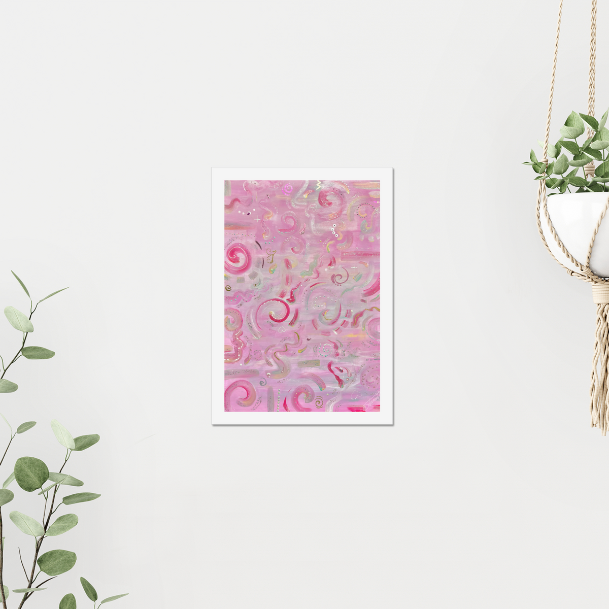Pastel Spell   - Rolled canvas