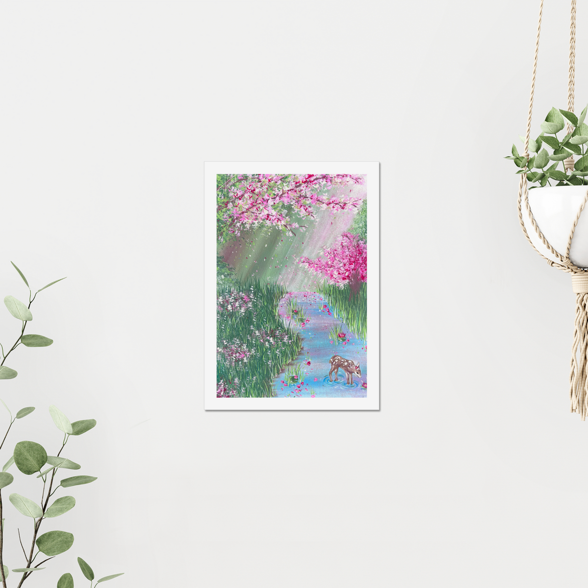 Dreamy Forest - Rolled canvas