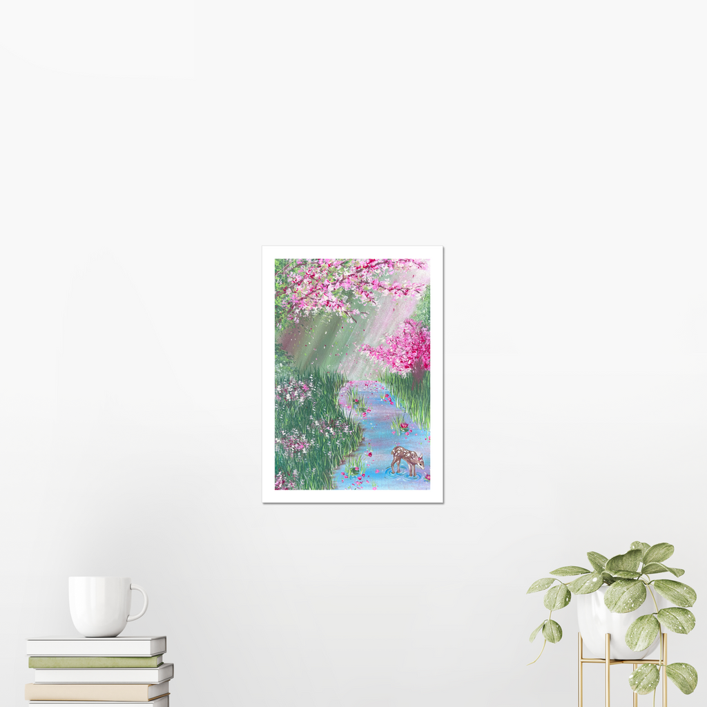 Dreamy Forest - Rolled canvas