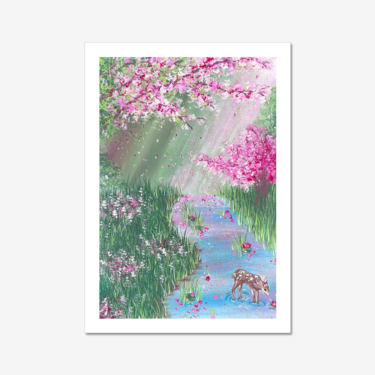 Dreamy Forest - Rolled canvas